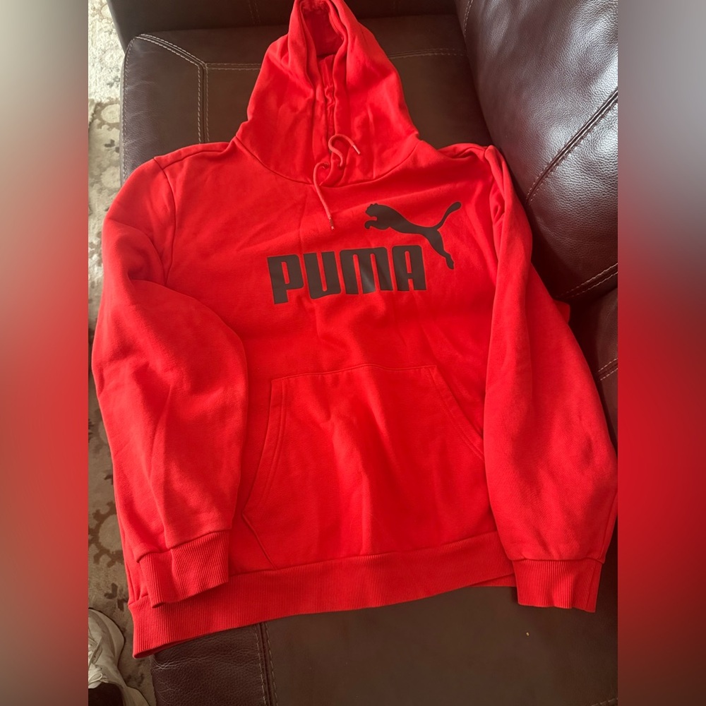 Puma Red Hoodie Sweater